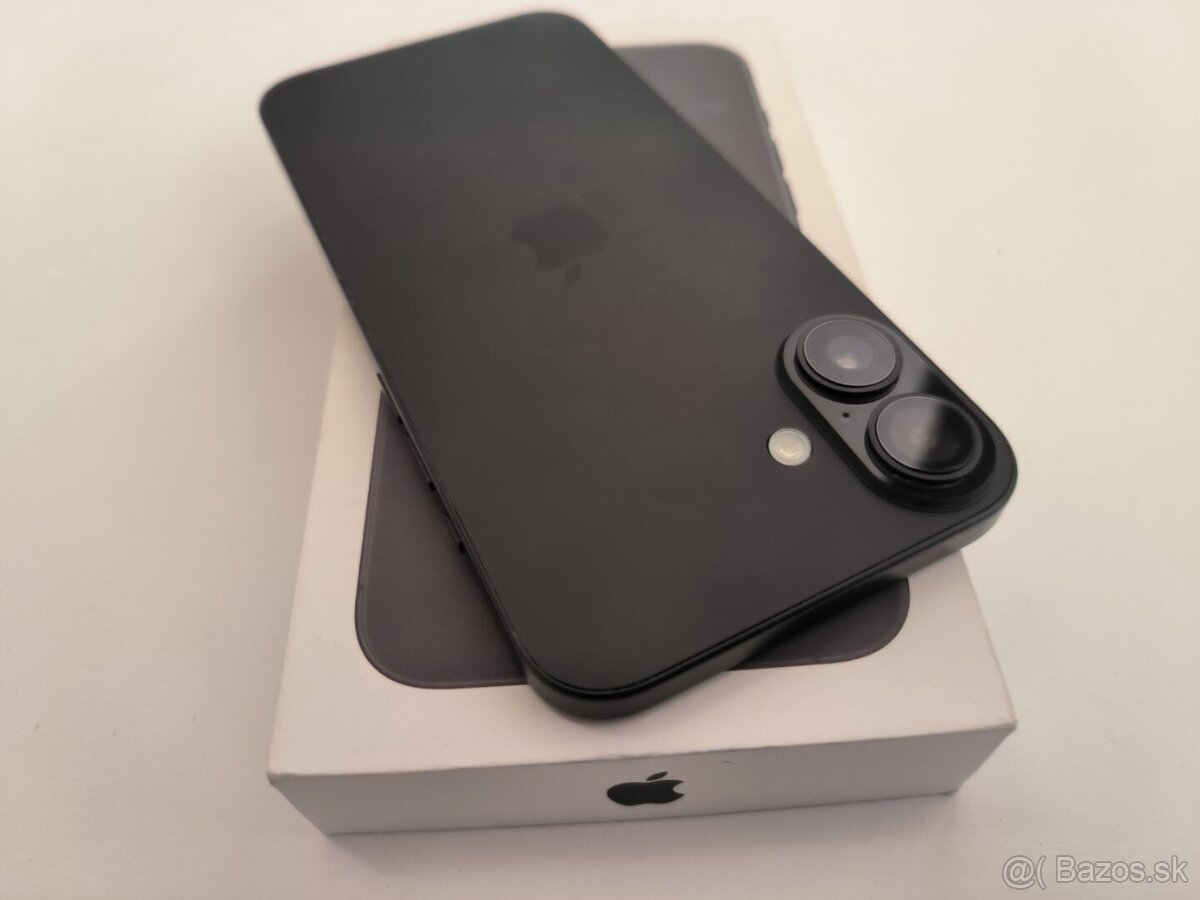apple iphone 16 Plus 256gb Black / Batéria 93% - 6