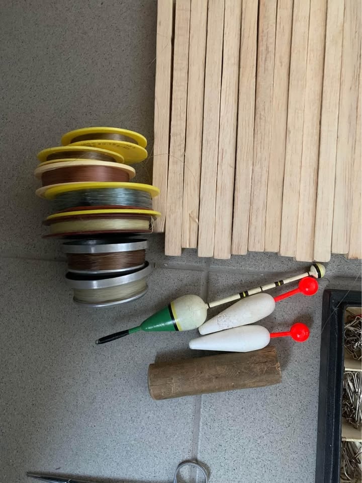 Retro rybarske vybavenie pre zberatela - 6