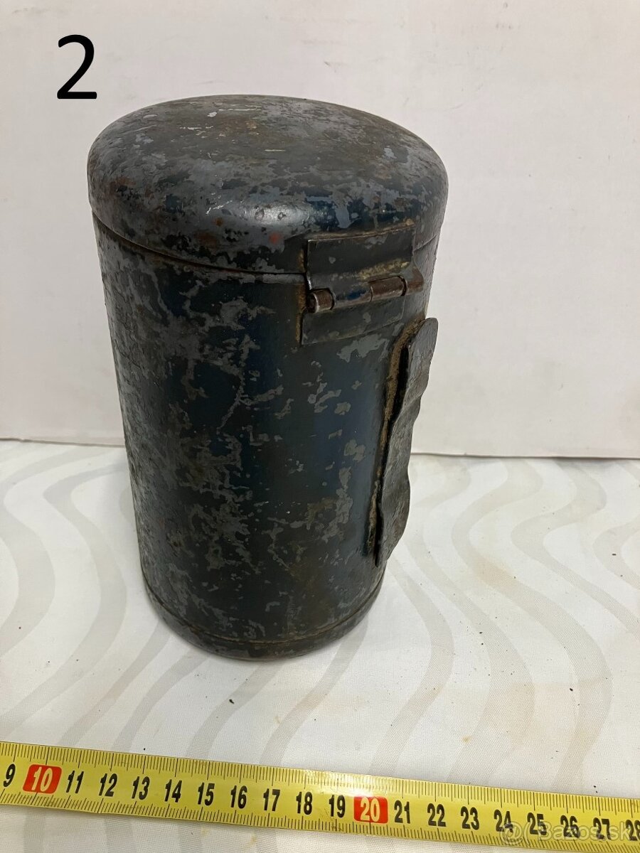 Vojenská plechová bedňa a nádoba - 6