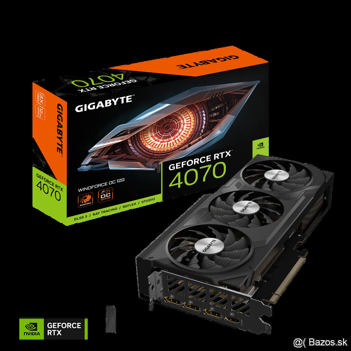 GIGABYTE GeForce RTX 4070 Windforce OC 12GB - 6