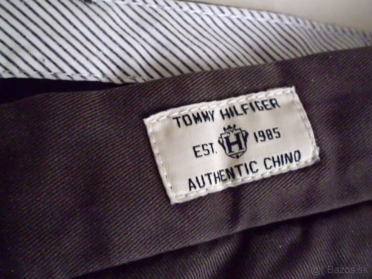 Tommy Hilfiger pánske chino nohavice s elastan M 32/34 - 6
