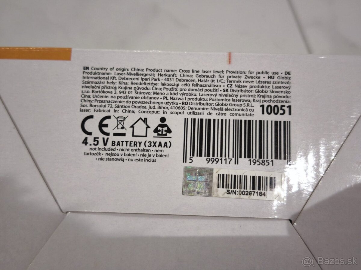 Predám čisto nový krížový Laser HANDY 10051 - 6