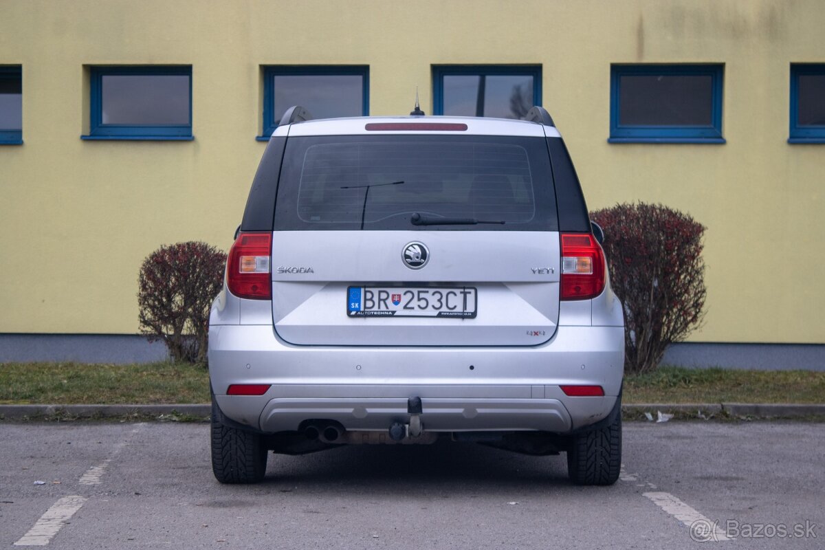 Škoda Yeti 2.0 TDI 140k. 4x4 Elegance, 103kW - 6