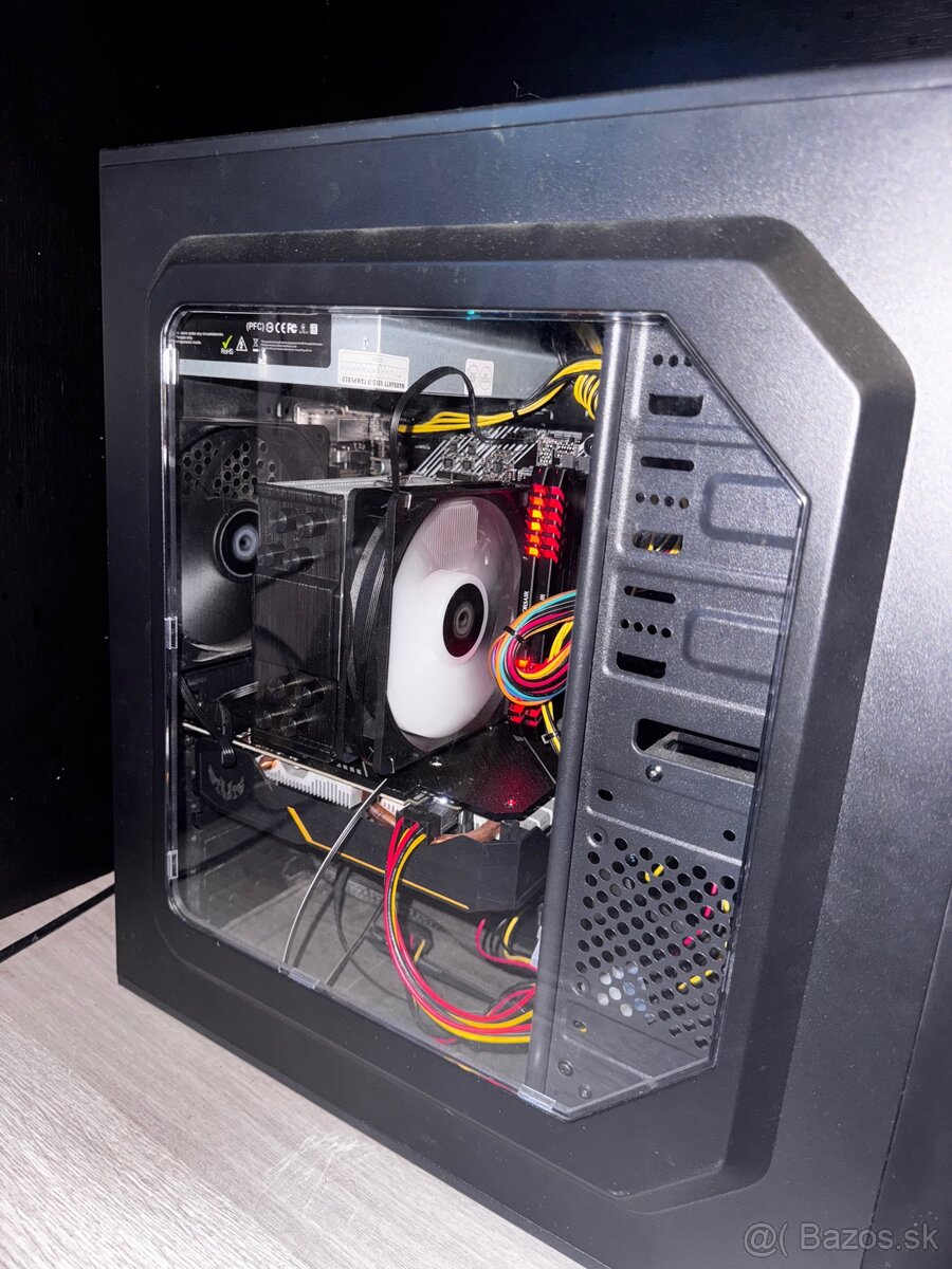 Predám herný setup GTX 1660Ti Intel Core i3-10300 - 6