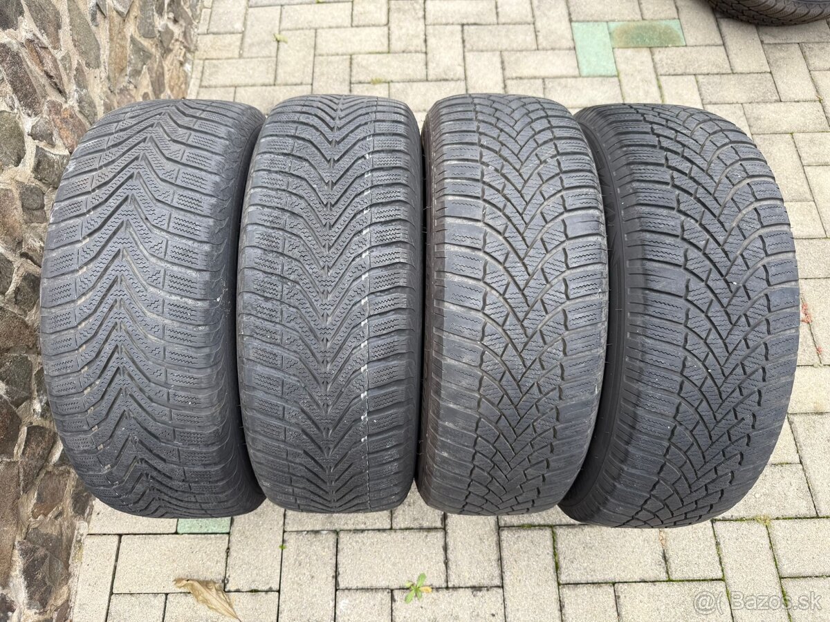 Zimná Sada Plechových Diskov R16 - 6