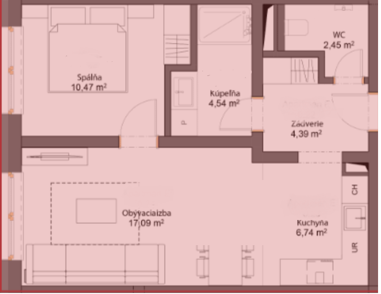 2 izbovy byt Mutne Javorina - 6