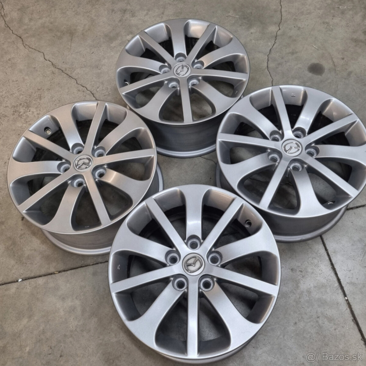 Hliníkové Mazda disky 5x114,3 R16 6,5J ET52.5 - 6