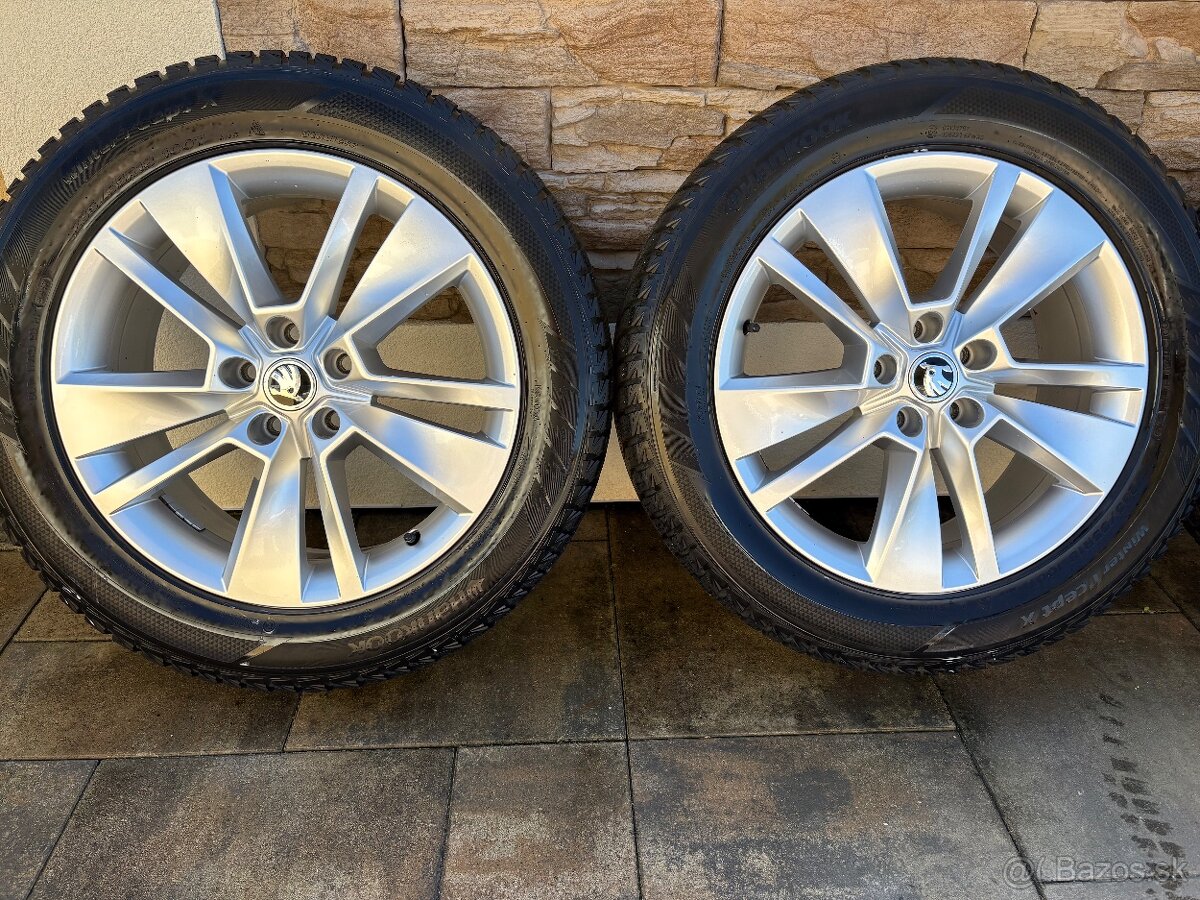 ZIMNÁ SADA SKODA 5x112 R18 + ZIMNÉ PNEU 235/55 R18 - 6