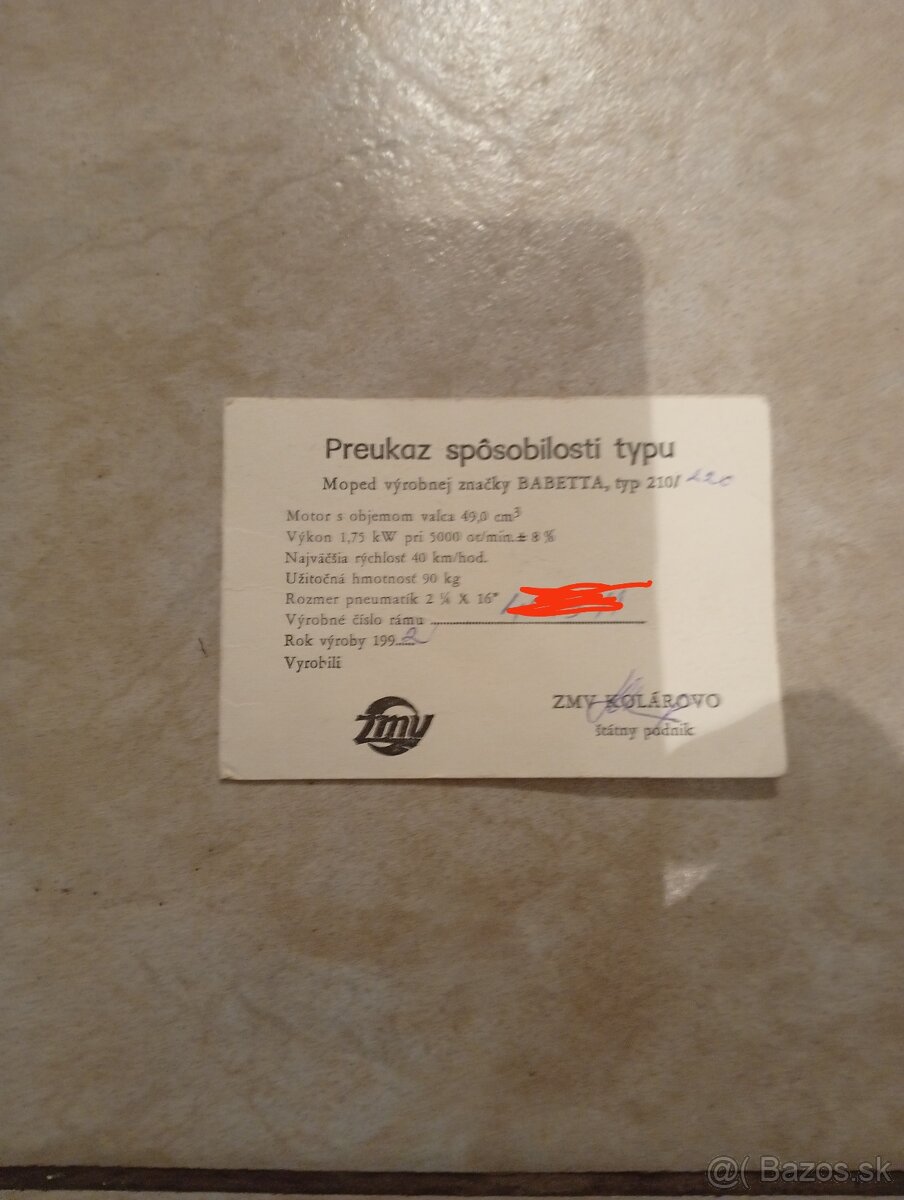 Predám babetta 210 vymenim - 6