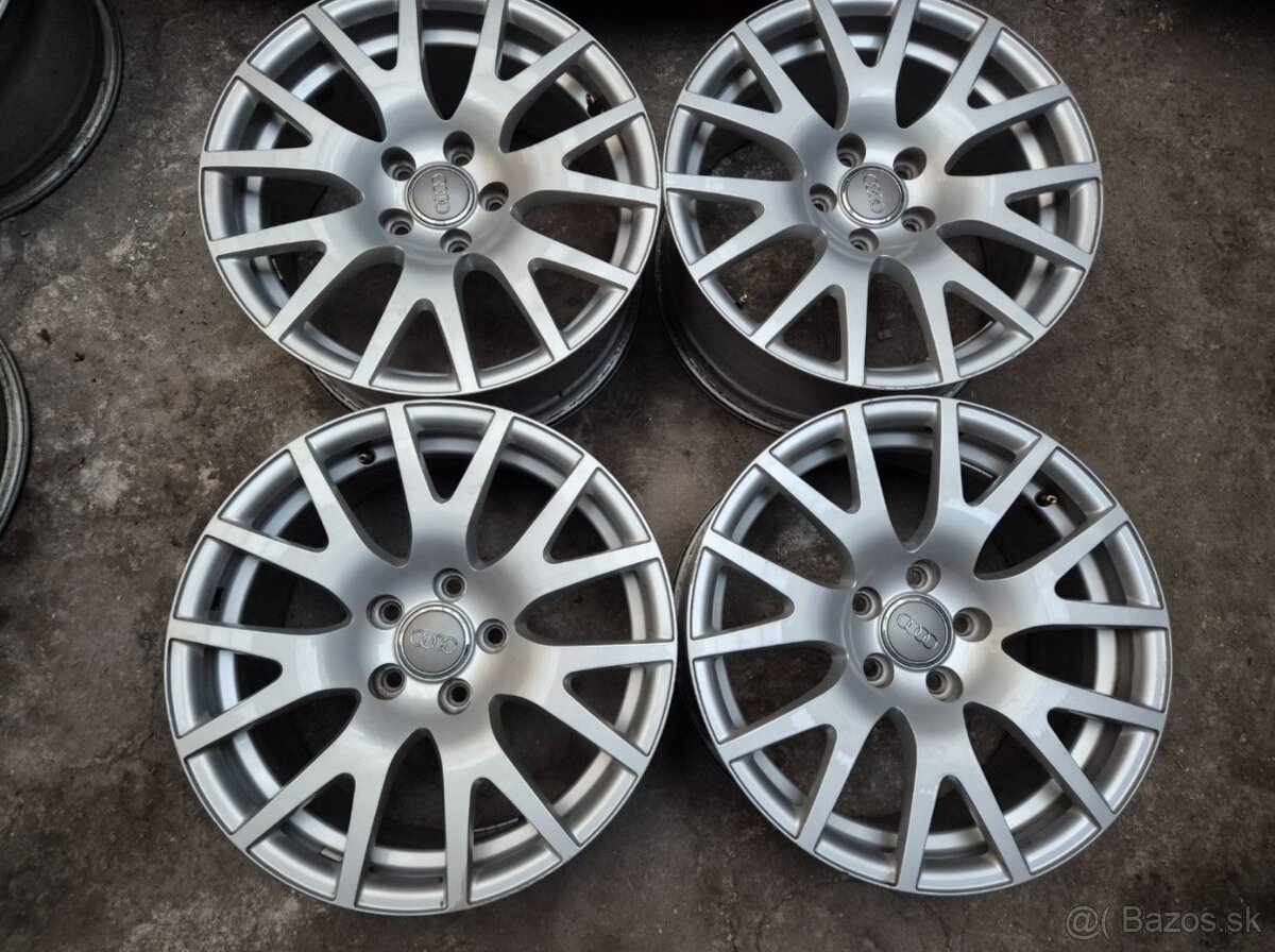 5x112 r17 ET50 x 8,5J elektróny originál AUDI - 6