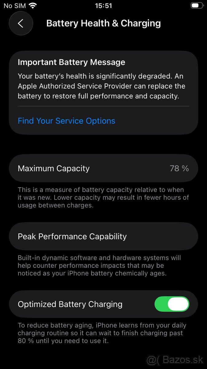Predám iPhone SE (2020), 64 GB, čierny - 6
