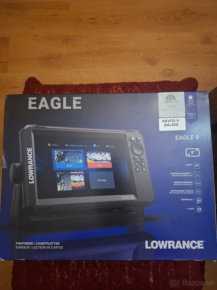 Lowrance Echolot Eagle 9 zo sondou - 6