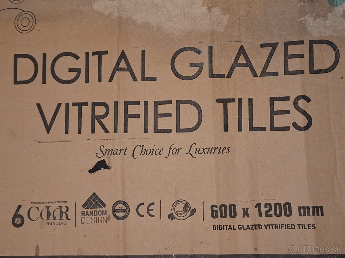 Gresová dlažba Golden Marble 600 × 1200 mm; lesklá - 6