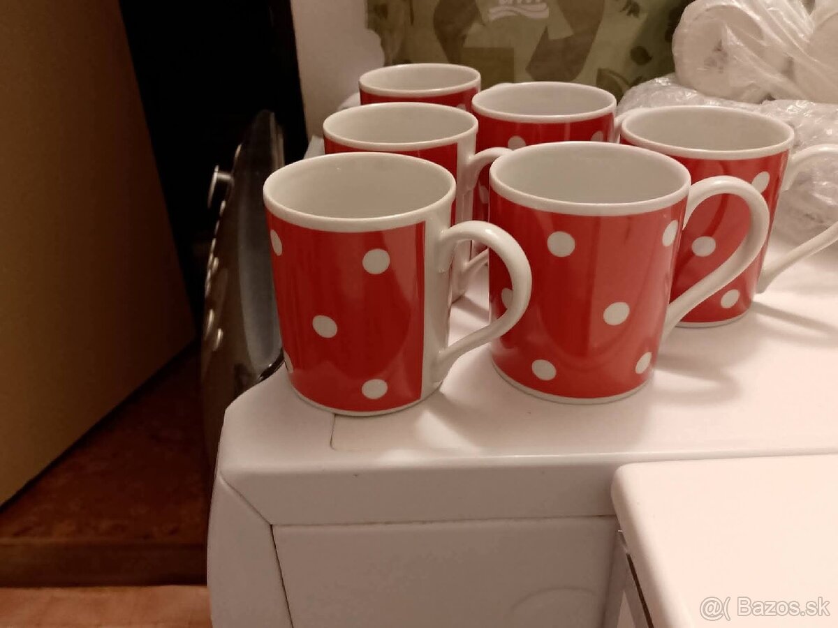 Hutné sklo, hrnčeky - 6