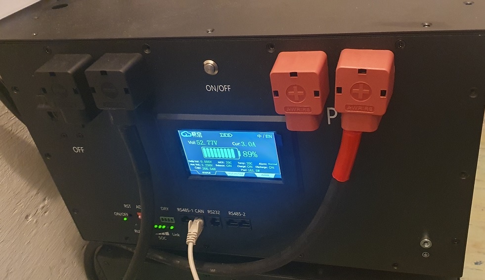 LIFEPO4 batéria k FVE 51,2V; 280-340AH BOX - 6