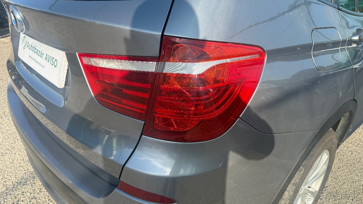 BMW X3 2,0D 4X4, 6M - 6