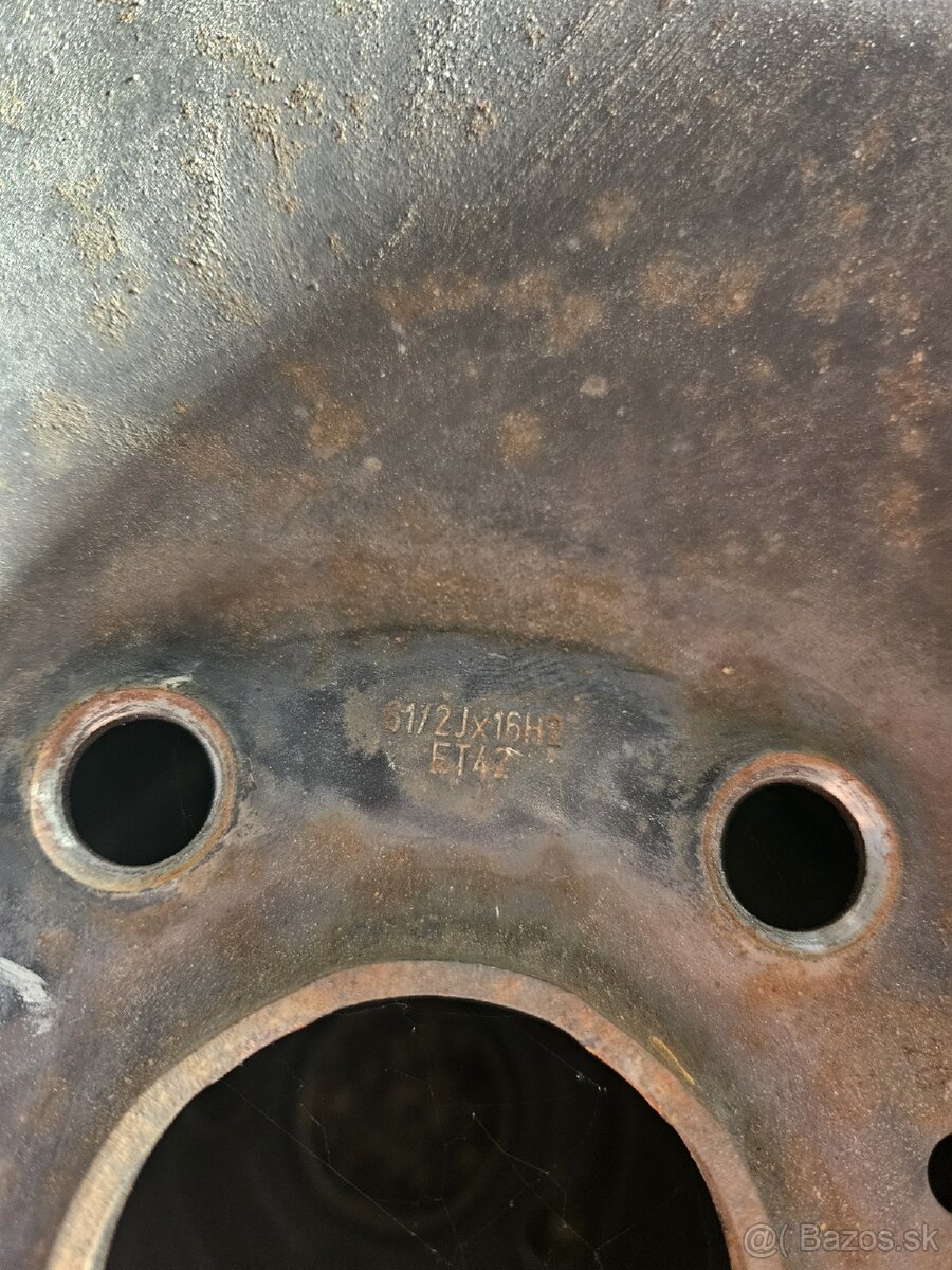 Plechové disky R16 - 6