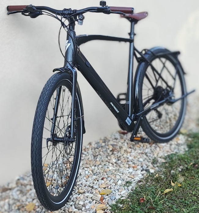 Mestský elektrobicykel 250W AKU 36V10Ah hydr brzdy nad 175cm - 6