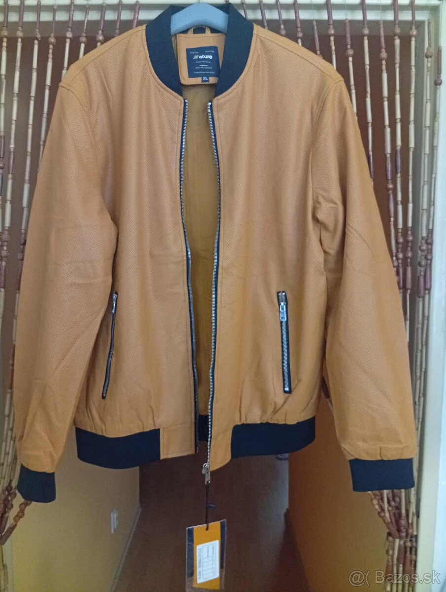 Nádherná pánska kož.bunda- Rôzne farby - 6