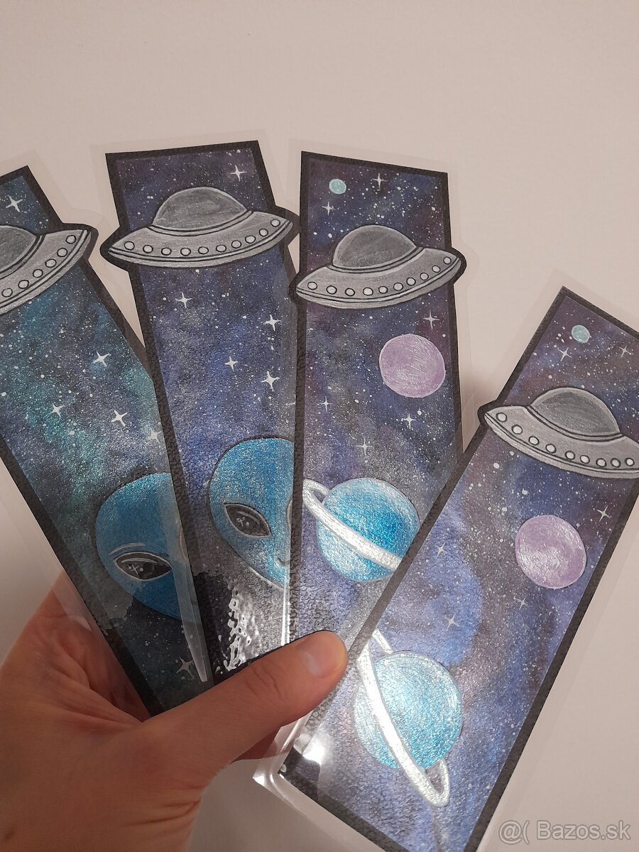 Záložky do kníh UFO - 6
