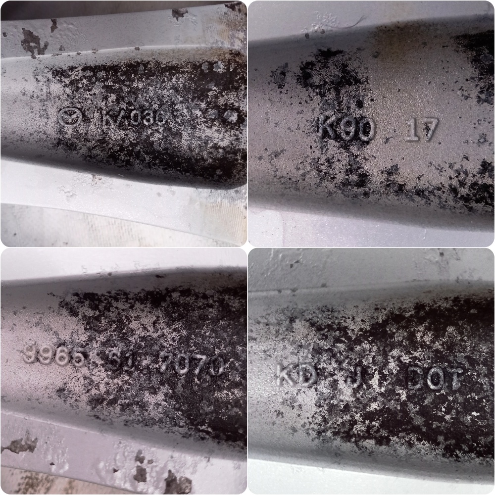 5x114.3 Originál Mazda Top Stav Pneu 225 65 R17 ZIMNÉ - 6