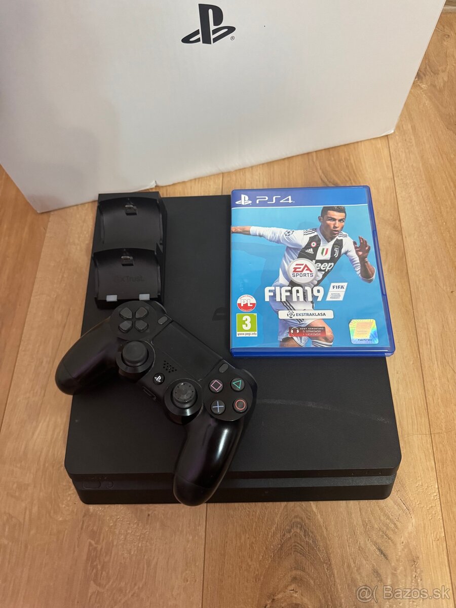 Playstation 4 slim 500gb + FIFA 19 - 6