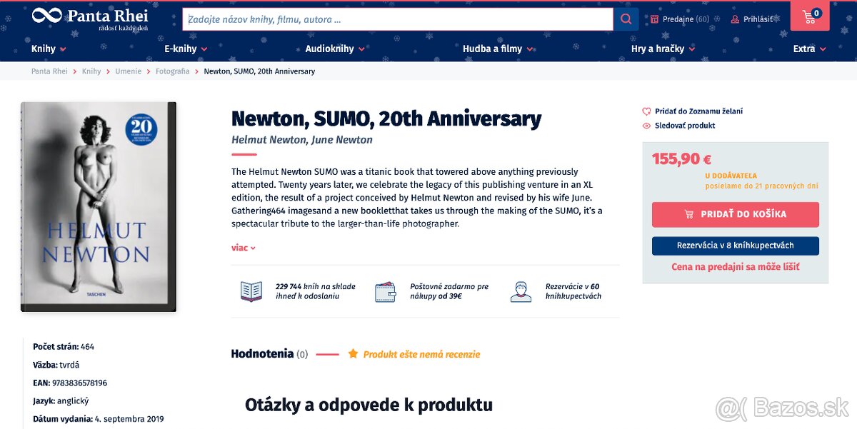 Helmut Newton SUMO, 20th Anniversary, Taschen - 6