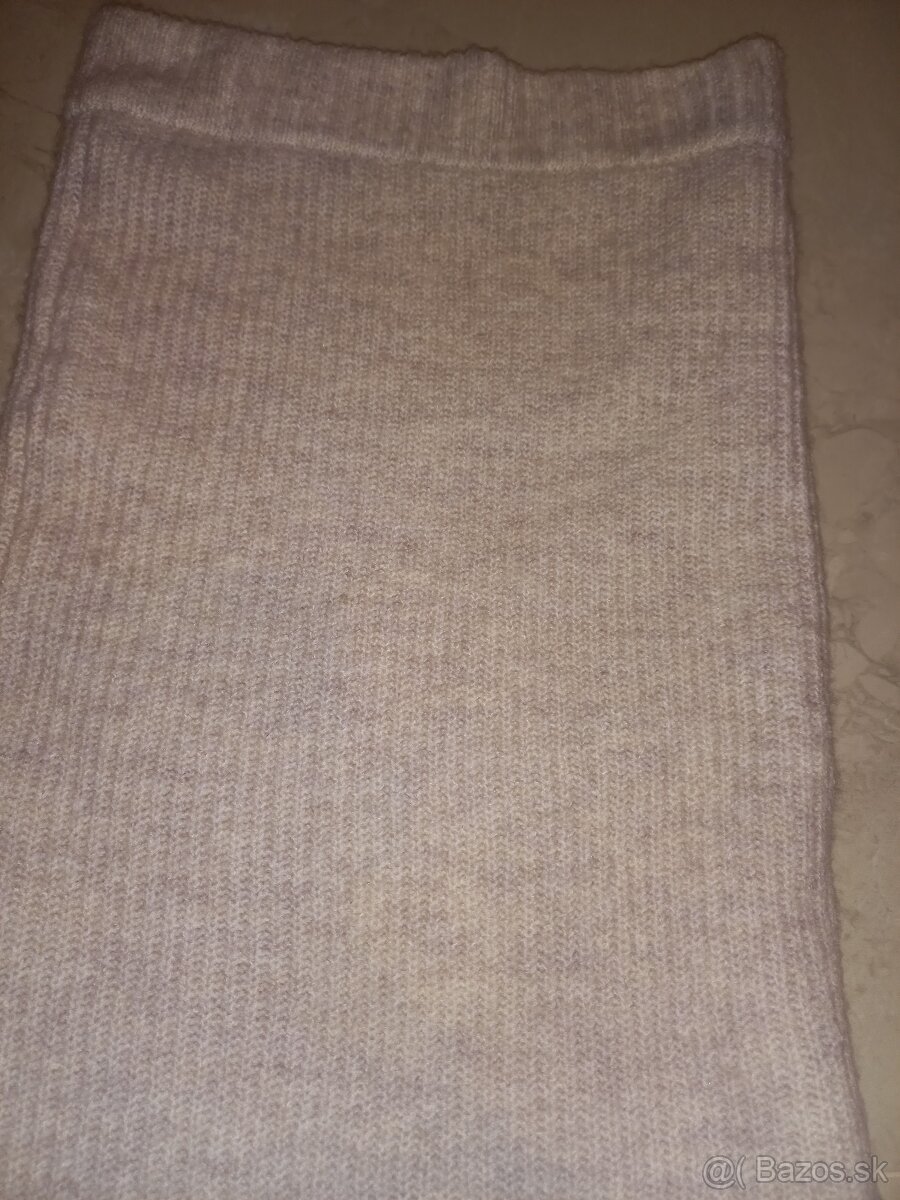Vlnená nová sukňa S - 6