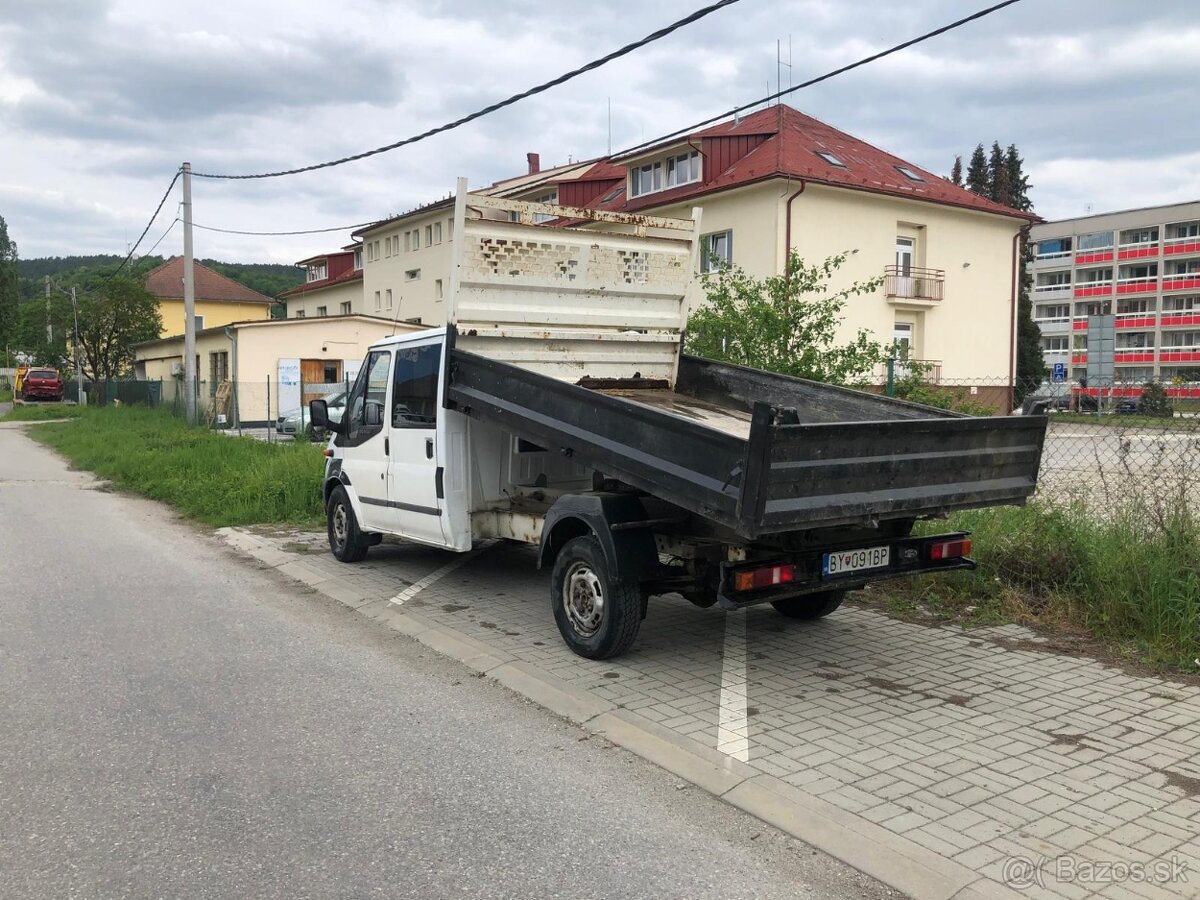 Ford transit 2,4 TDCi,rok 2011, Vyklápač,7miestne - 6