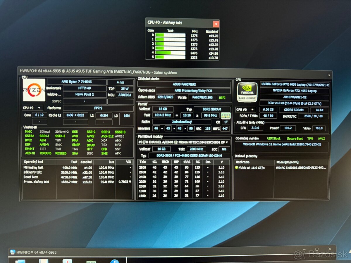 Asus TUF Gaming A16 model (2025) - 6