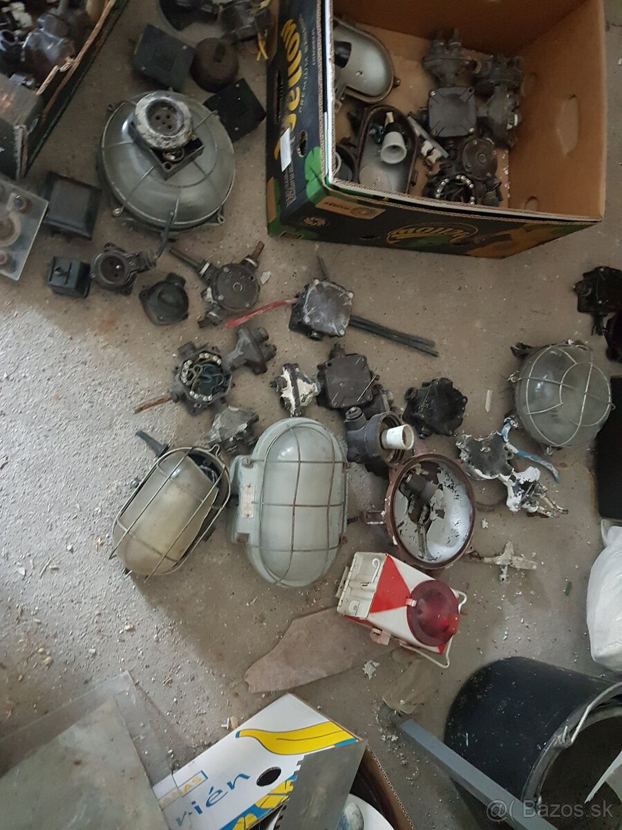 predam stare mosadzne lustre,industrialne lampy - 6