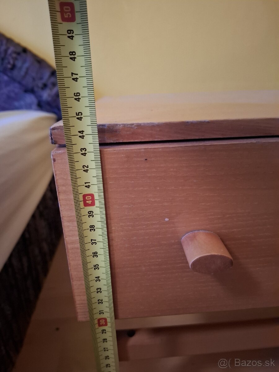 Retro vintage zásuvkova skrinka originalny kusok - 6