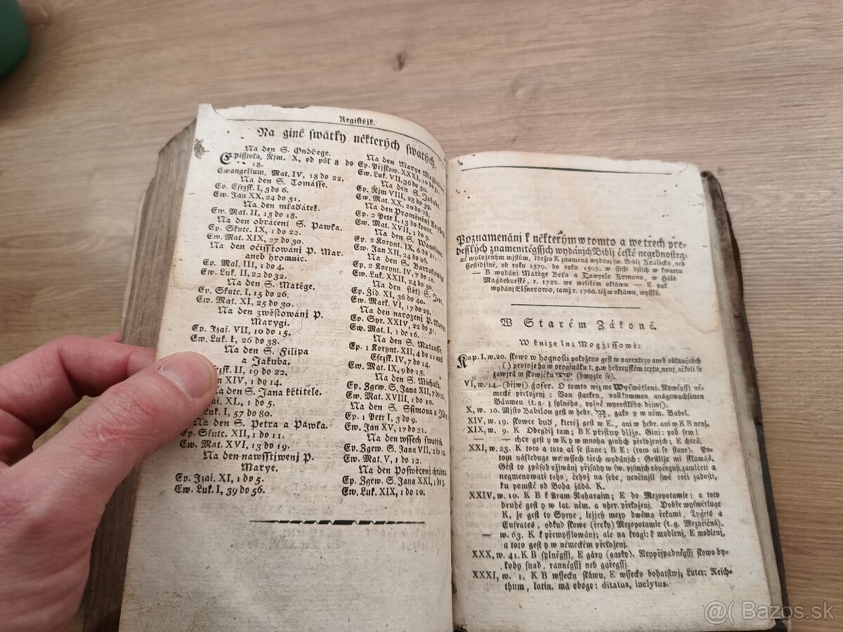 Biblia Sacra To gest Biblj Swatá 1808, Prešpurská Biblia - 6