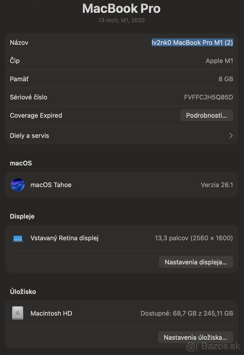 Apple MacBook pro M1 touchbar - 6