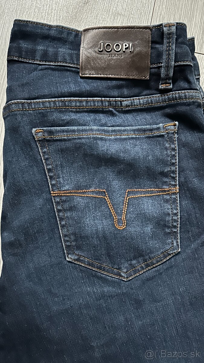 Pánske,kvalitné džínsy JOOP - veľkosť 31/32 - 6