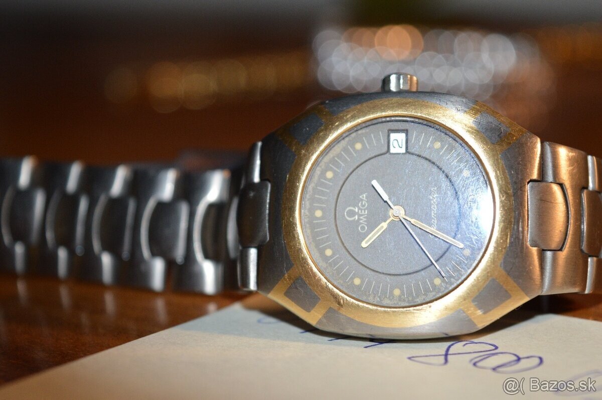 Švajčiarske unisex OMEGA Seamaster Polaris titan/zlato - 6