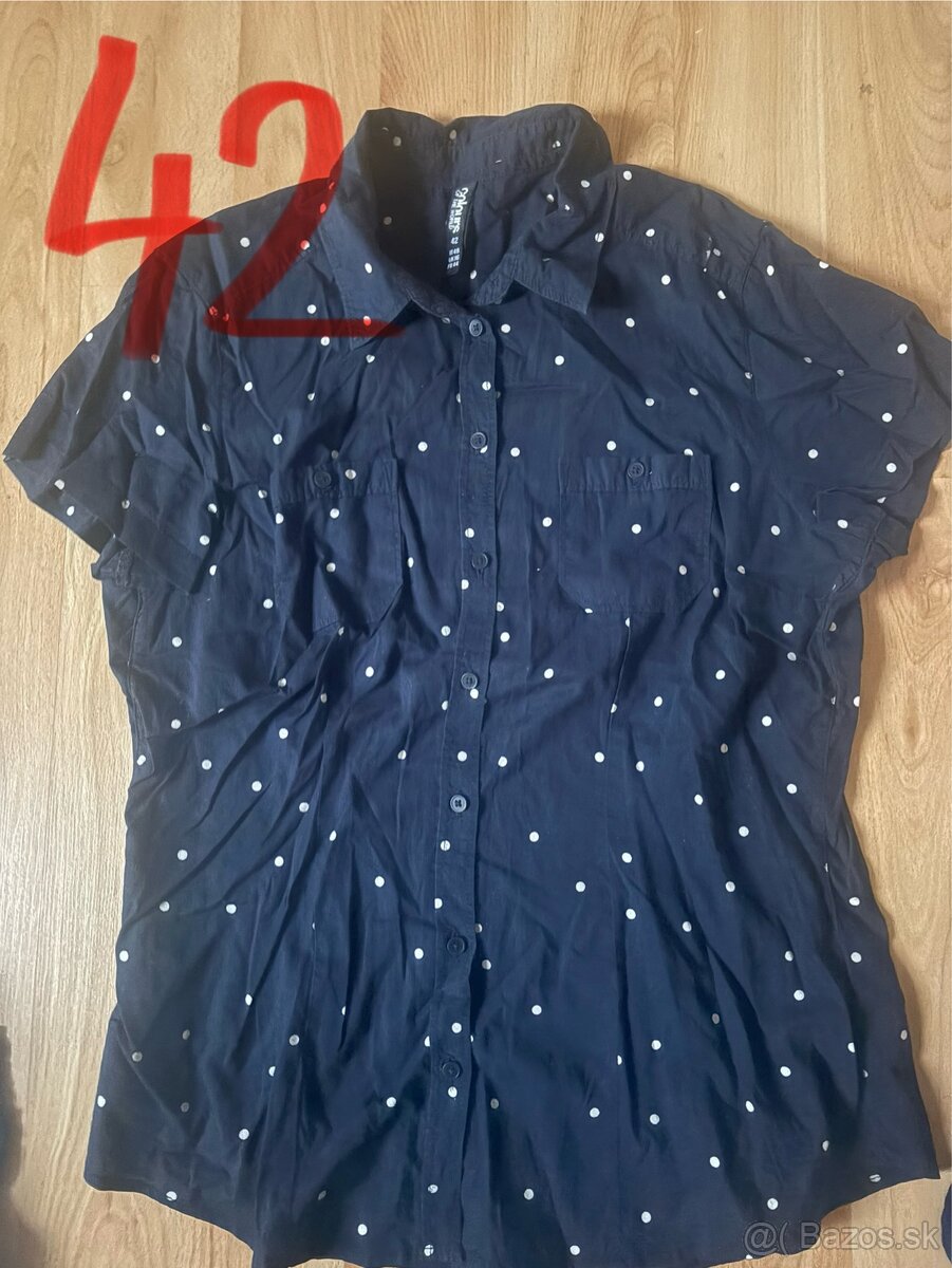 10ks mix tričká - blúzky - šaty - 6