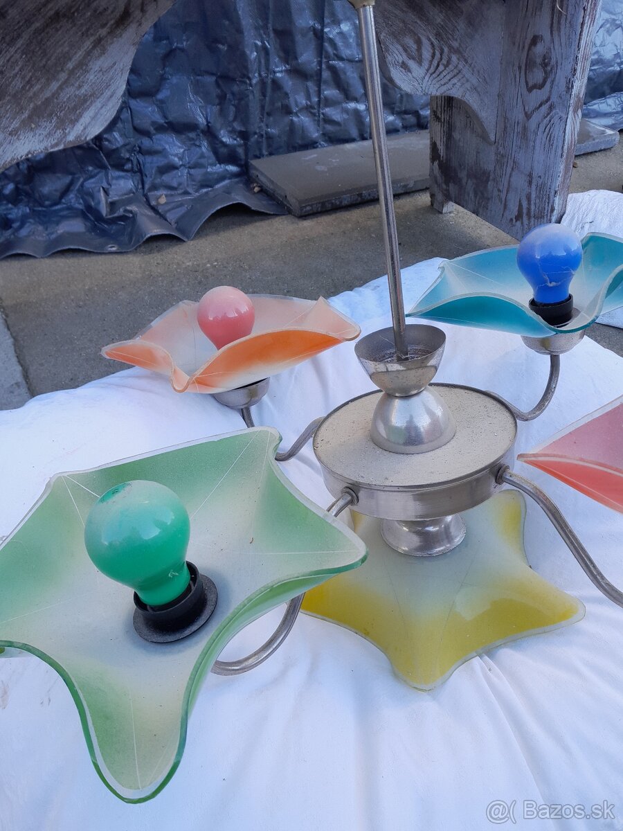 Predám farebný luster svietidlo - 6