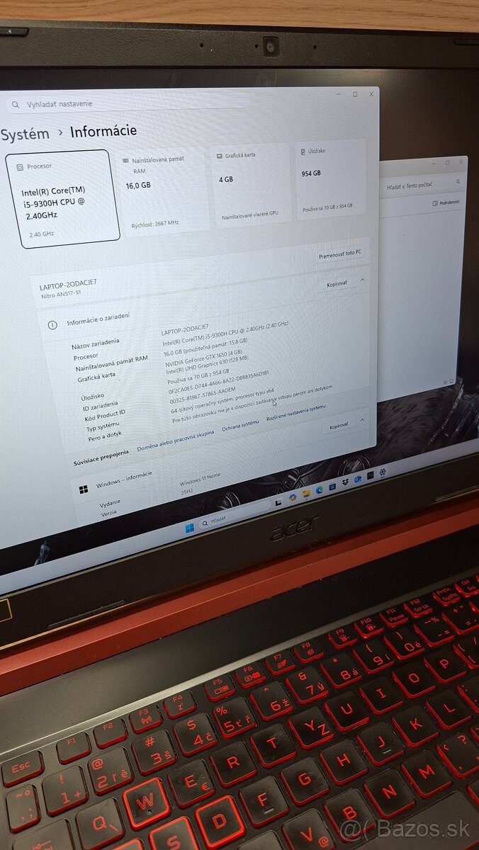 Acer NITRO 5 - 6
