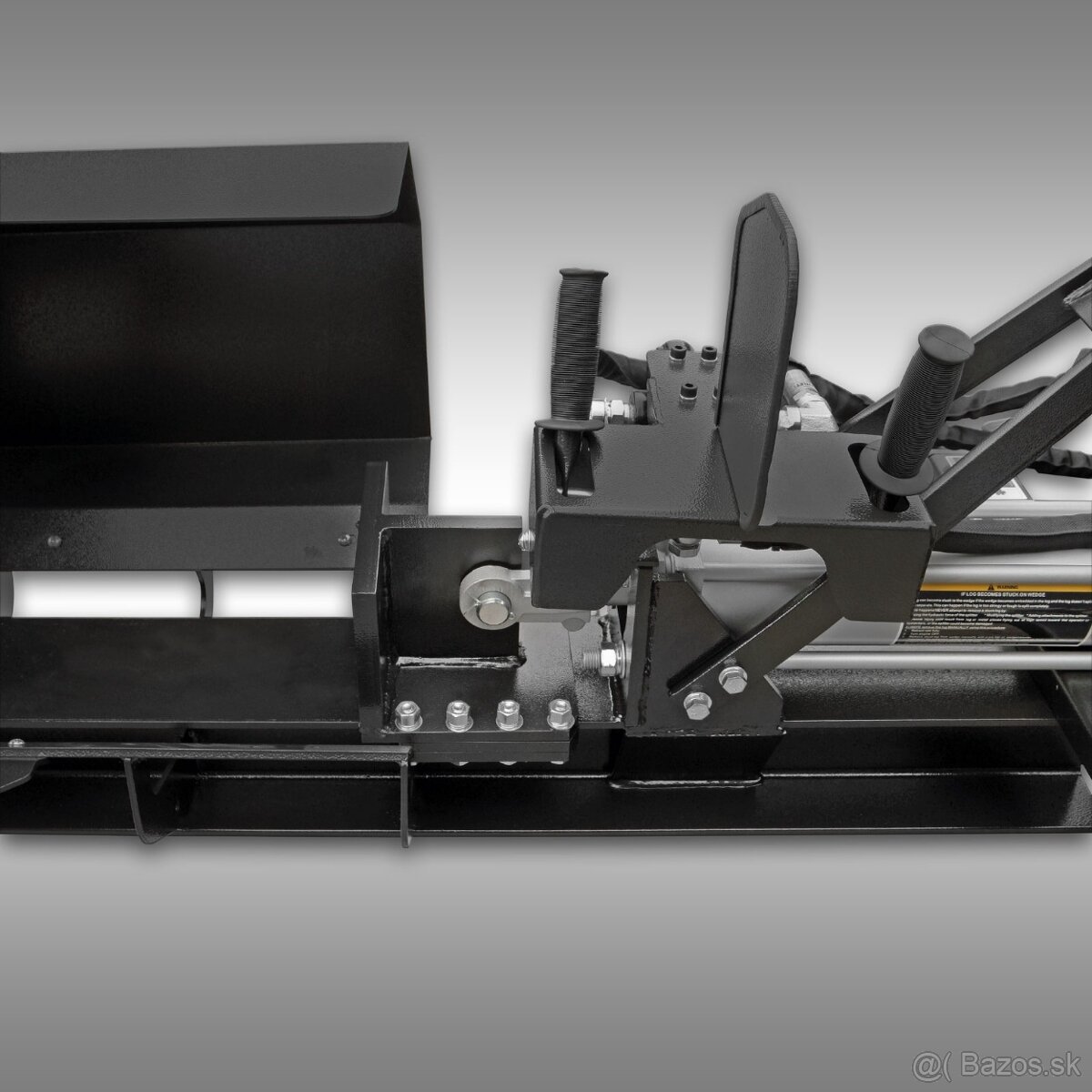 Štiepačka dreva Jansen TS-14L62, ležiaca pre traktor, hydrau - 6