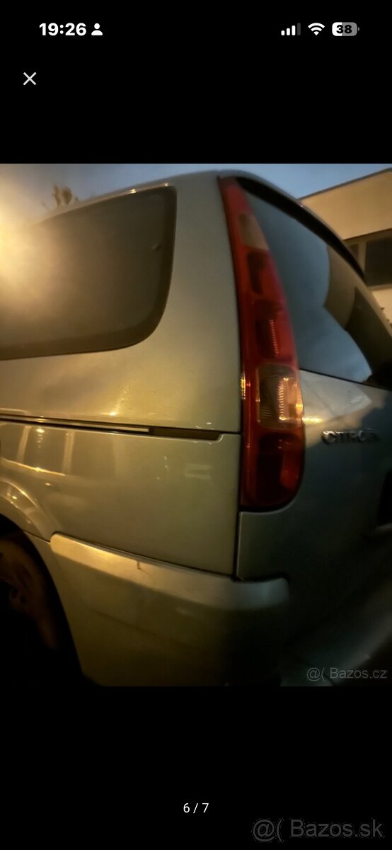 Náhradní díly Citroen C8 - 6