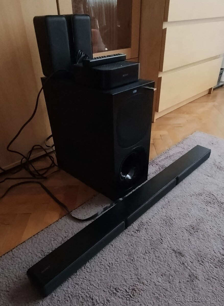 Sony HT-S40R, Dolby audio 5.1 - 6