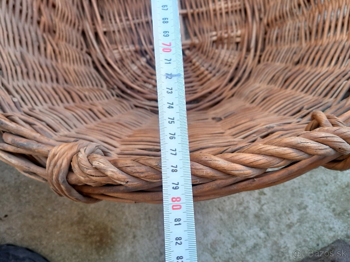 Predám veľké prútené koše - 6