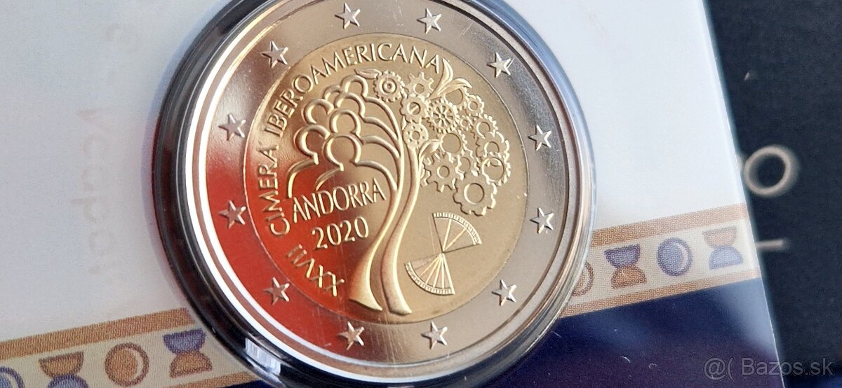 2eur.sk - pamätné 2€ euro Andorra - Proof + BU - 6