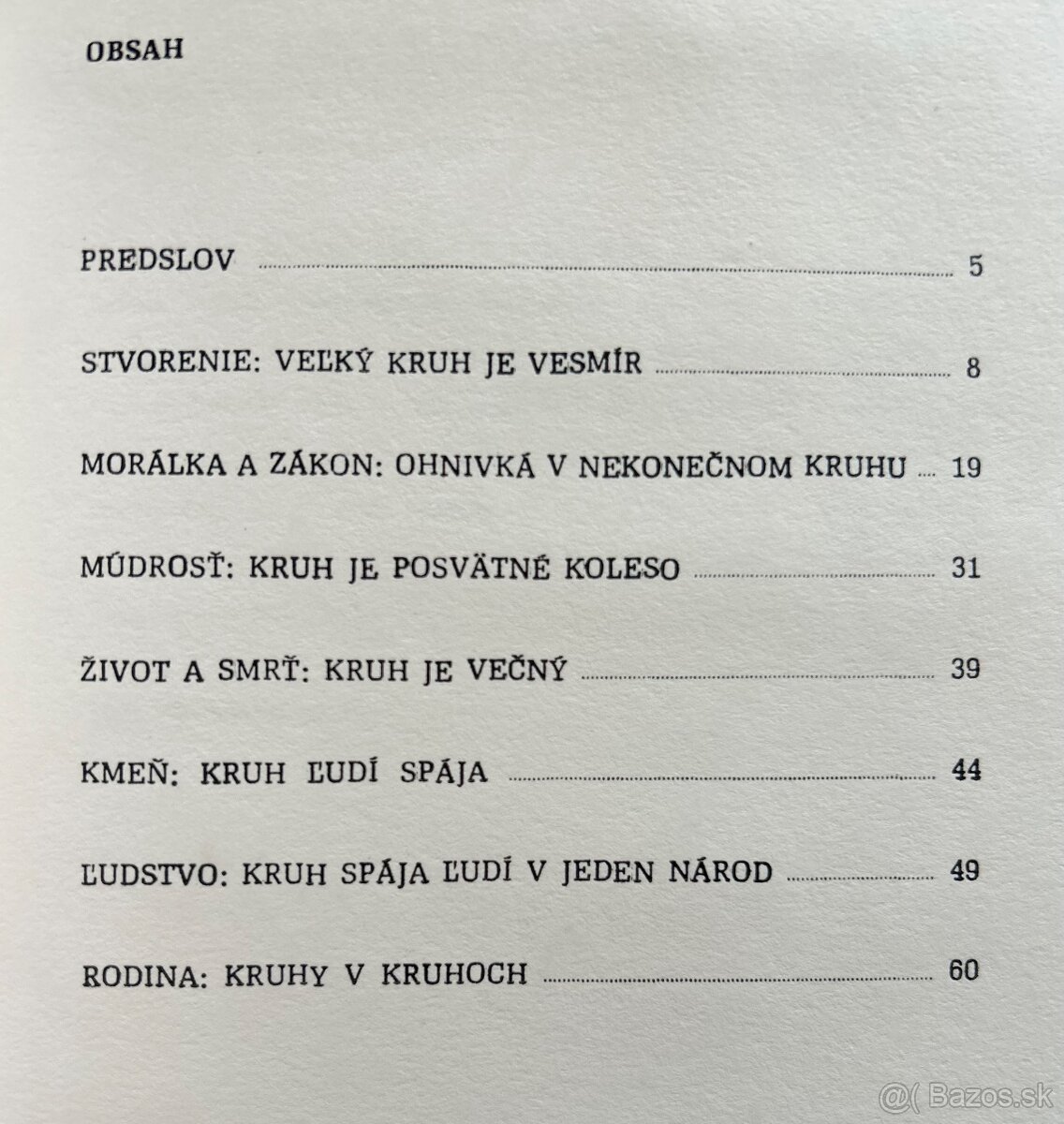 Výklad etiky amerických Indiánov - 6