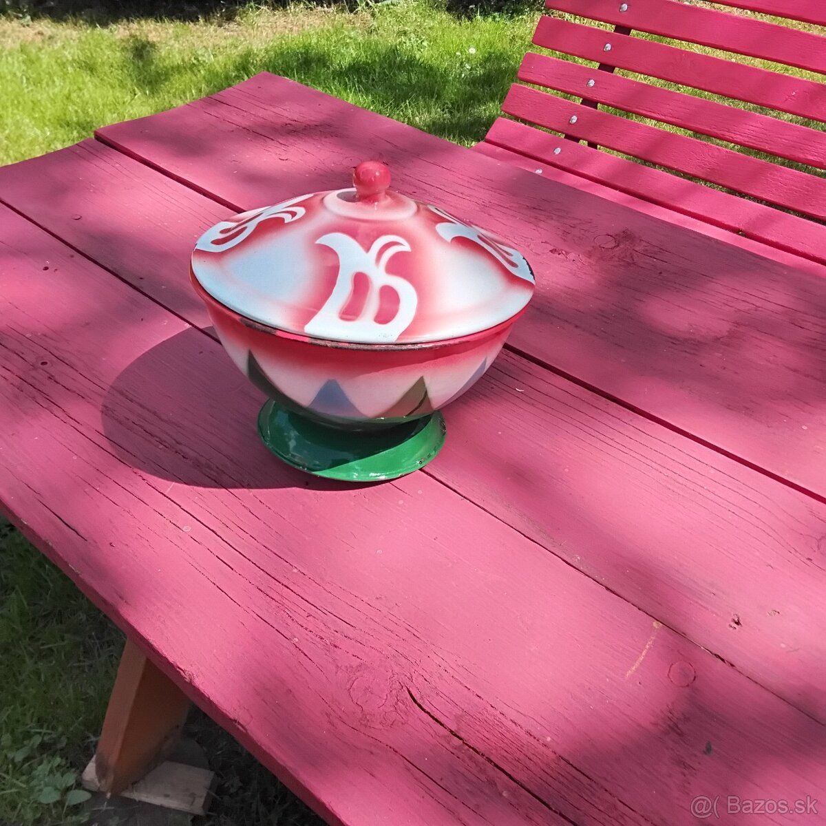 Smaltovane nádoby,riady... - 6