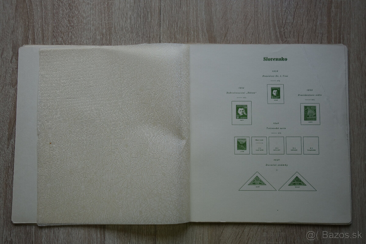 Albumové listy: Slovensko 1940 - 6