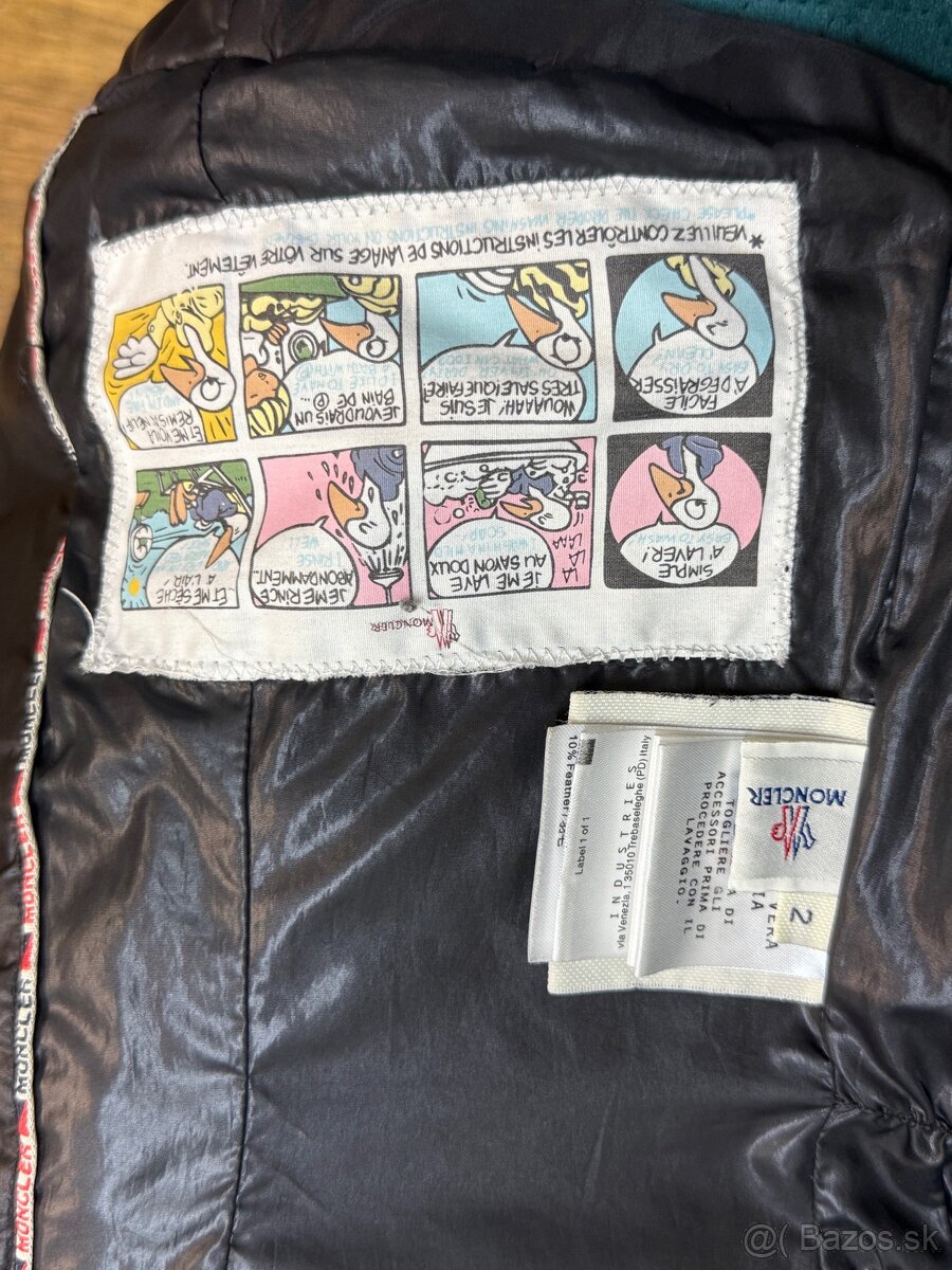 Moncler zimna paperova bunda s pravou kozusinou - 6