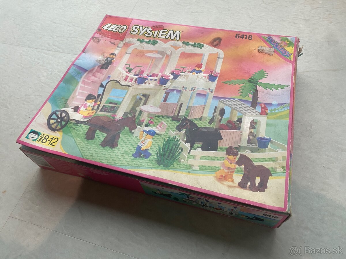 Lego 6418 + krabica - nekompletny set - 6