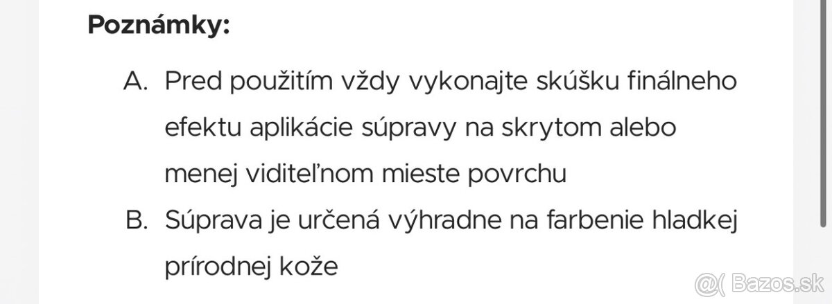 Tónovacia sada na kožu BMW CHAMPAGNER - 6